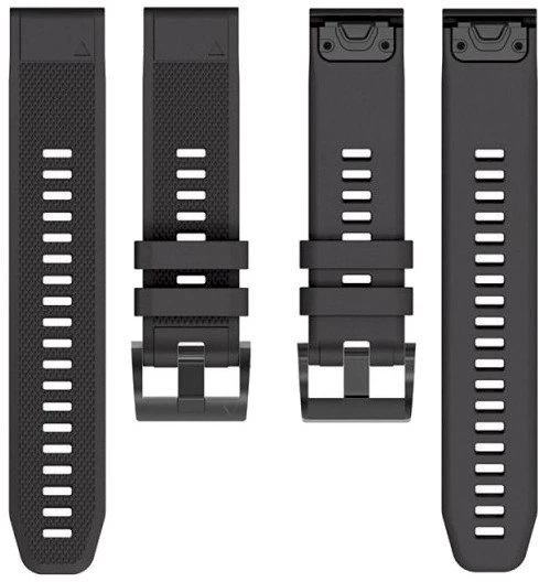 Išmaniojo laikrodžio Garmin Fenix 5 dirželis, Juodos spalvos, 22mm