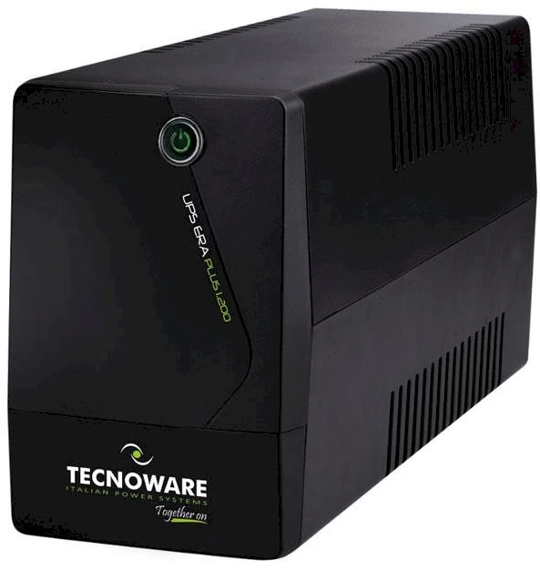 UPS TECNOWARE 840 vatų 1200 VA Bangos formos tipas Modifikuota sinusoidė LineInteractive 1 fazė FGCERAPL1202SCH