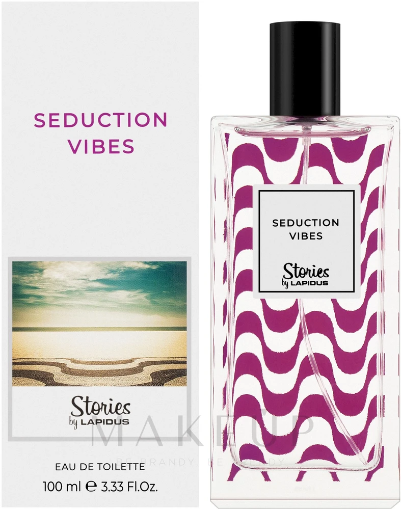 Ted Lapidus Stories Seduction Vibes EDT tualetinis vanduo moterims, 100 ml