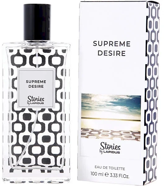 Ted Lapidus Stories Supreme Desire EDT tualetinis vanduo vyrams, 100 ml