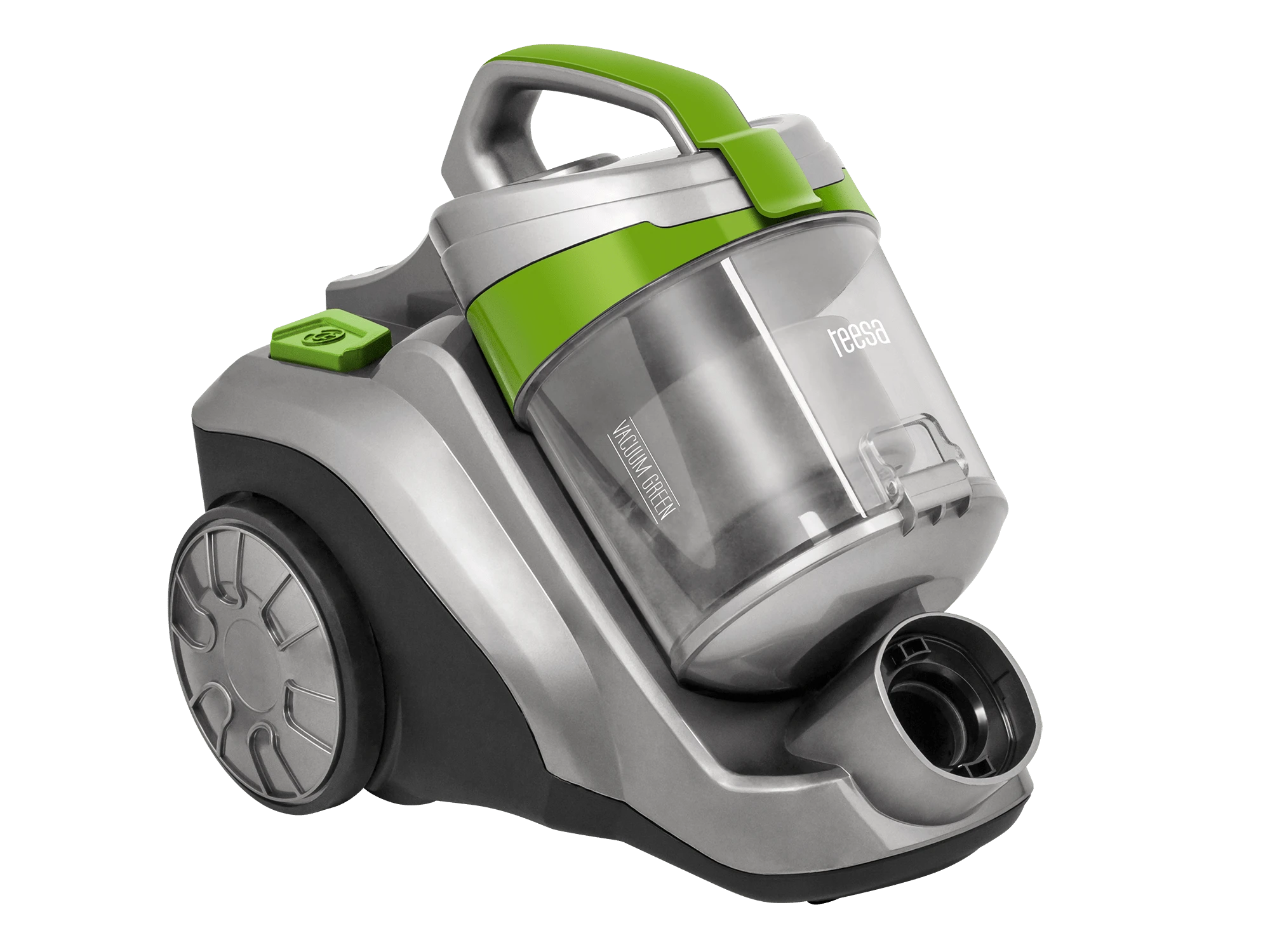 TEESA VACUUM Žalias dulkių siurblys be maišelio