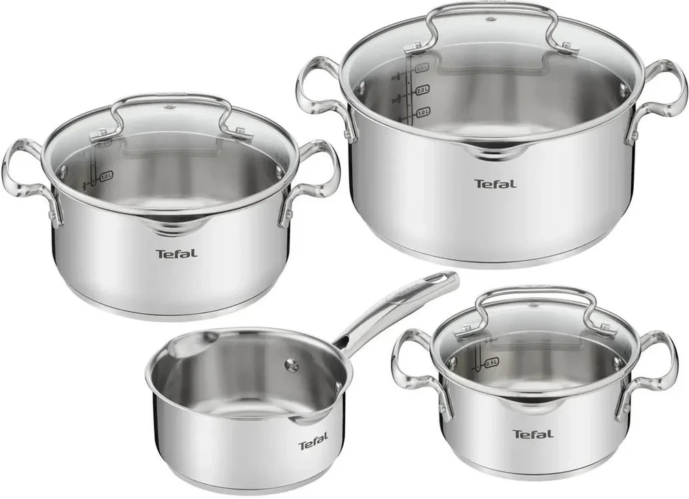 Puodų rinkinys Tefal Duetto+ 7 dalių