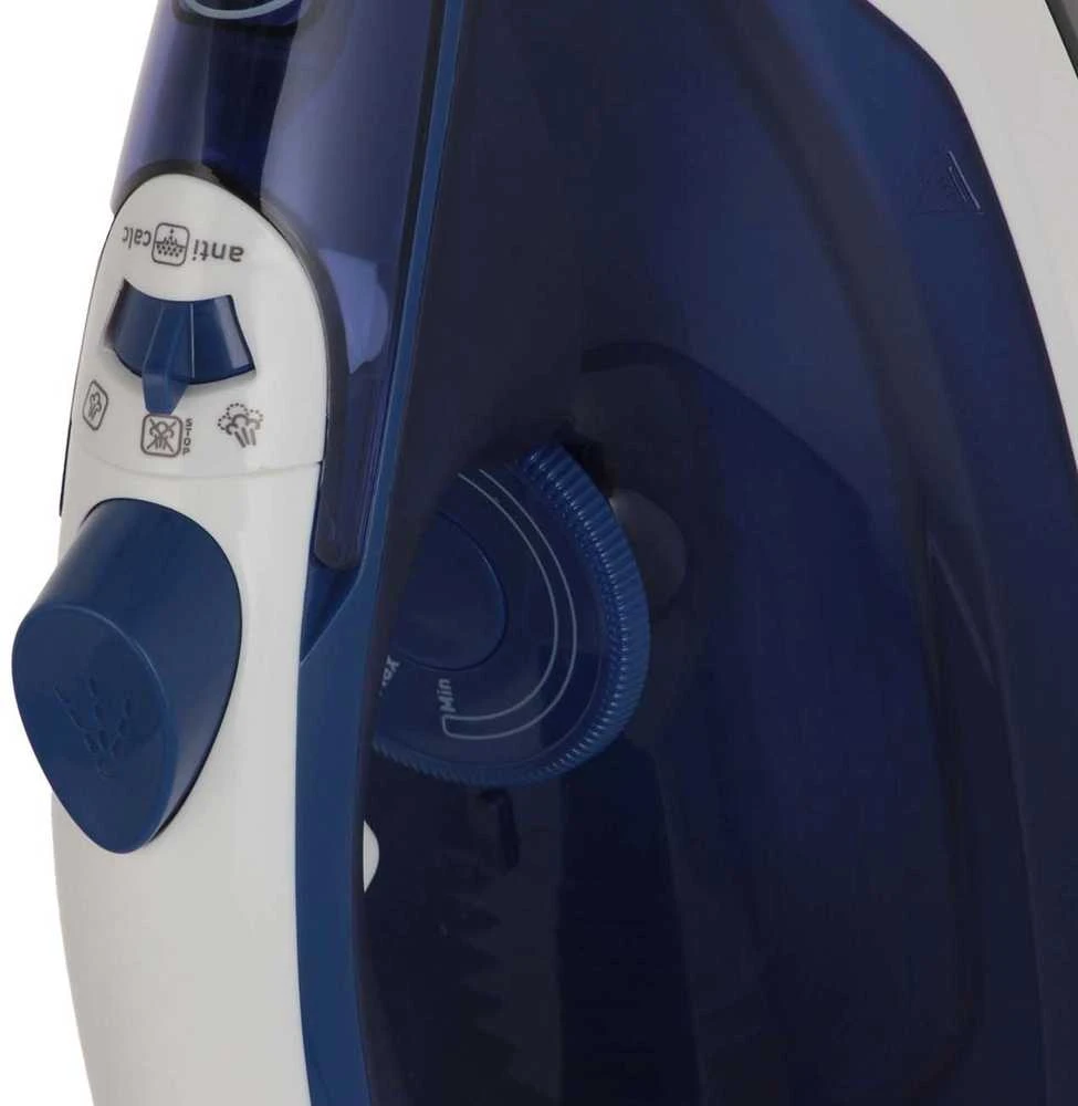 TEFAL | FV2838E0 | Garų lygintuvas | 2400 W | Vanduo tank capacity 270 ml | Continuous steam 40 g/min | Mėlyna/Baltas