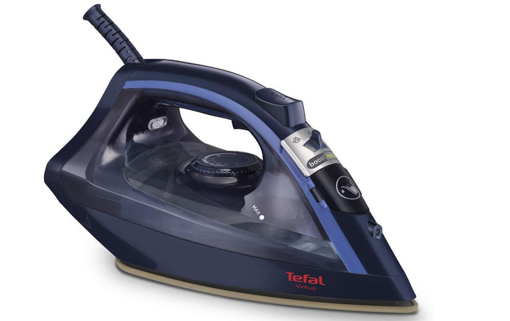 Tefal Virtuo FV1739E0 lygintuvas Sauso ir garų tipo lygintuvas Keraminis padas Mėlyna 2000 W