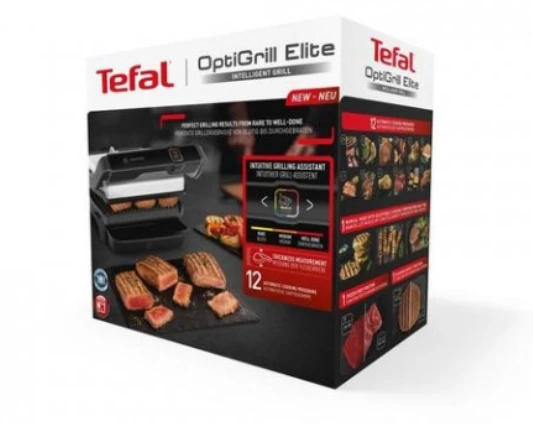Tefal OptiGrill Elite GC750D kontaktinis grilis