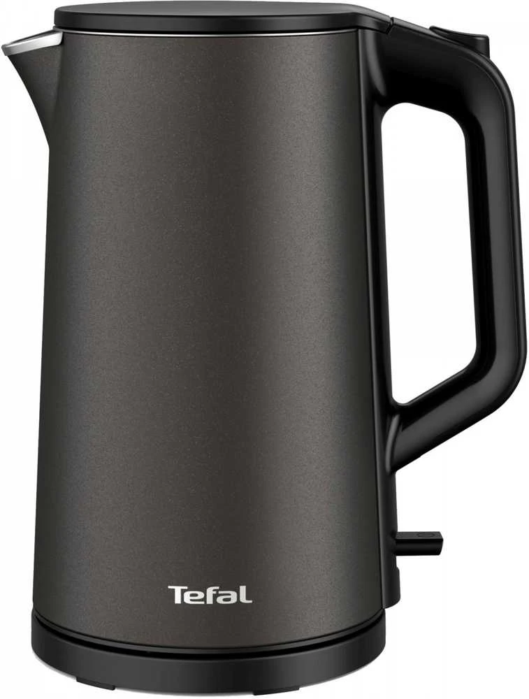 TEFAL | Virdulys | KI583E10 | Elektrinis | 2000 W | 1,7 l | Nerūdijantis plienas | 360° sukamasis pagrindas | Juodas