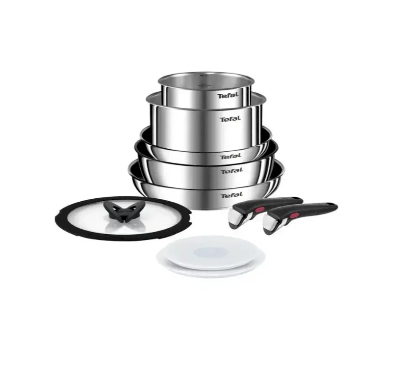 Puodų ir keptuvių rinkinys Tefal Ingenio Emotion, 10 dalių (L897SA74)