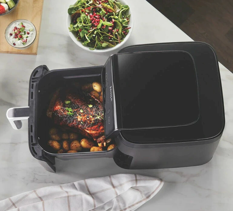 Karšto oro gruzdintuvė Ninja AF170EU, juoda, 2000 W, 6.2 l