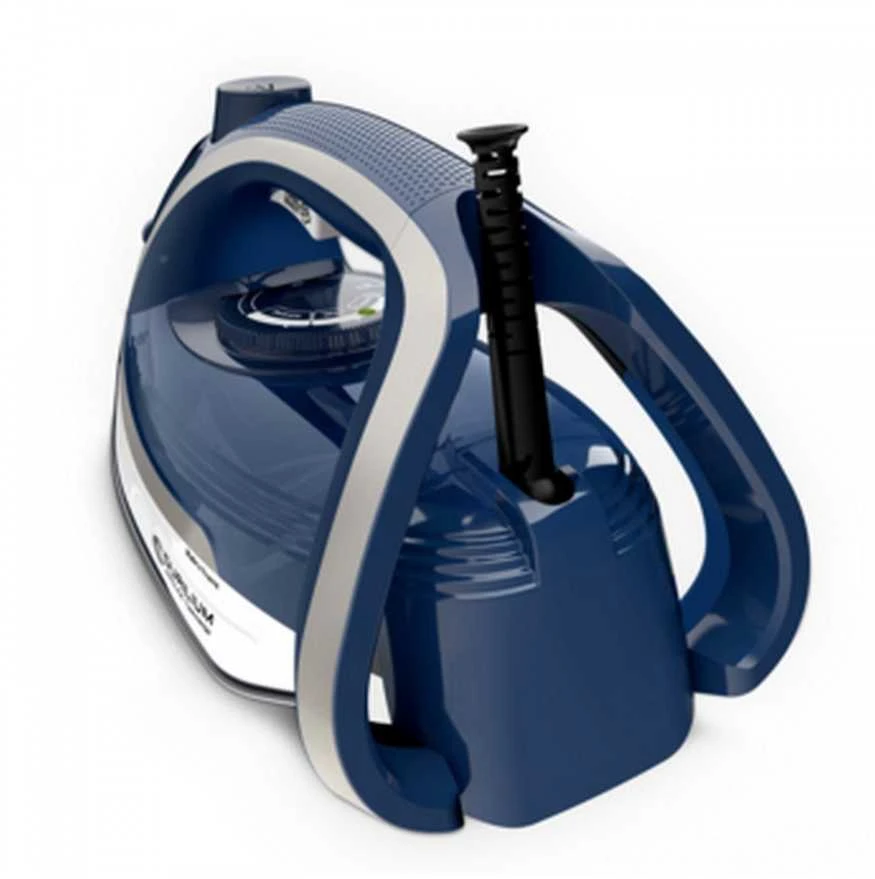 TEFAL | Garų lygintuvas | FV6812E0 Ultragliss Plus | Garų lygintuvas | 2800 W | Vanduo tank capacity 270 ml | Continuous steam 50 g/min | Mėlyna/Baltas