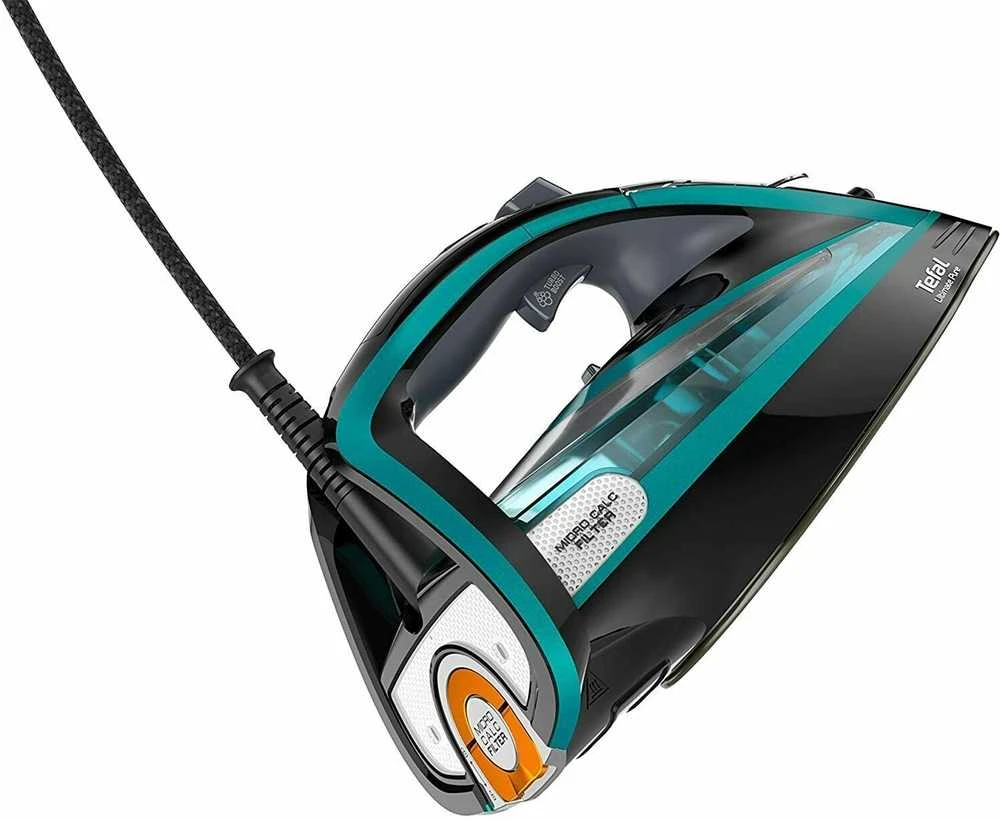 Garų lygintuvas Tefal Ultimate Pure FV9844E0 | 3200 W | Vandens talpa 350 ml