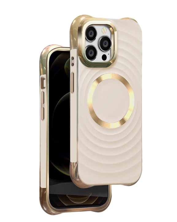 Telefono dėklas Mocco Circle Glam MagSafe Case skirtas Apple iPhone 14 Pro