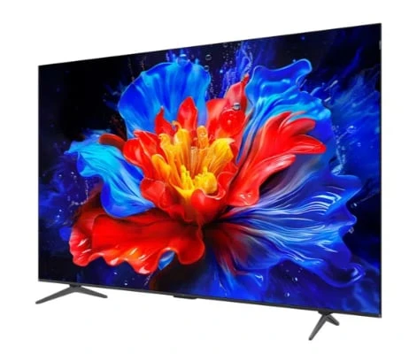 TCL 4K QLED televizorius | 50T69C | 50 | Išmanusis televizorius | „Google TV“ | UHD | Juodas