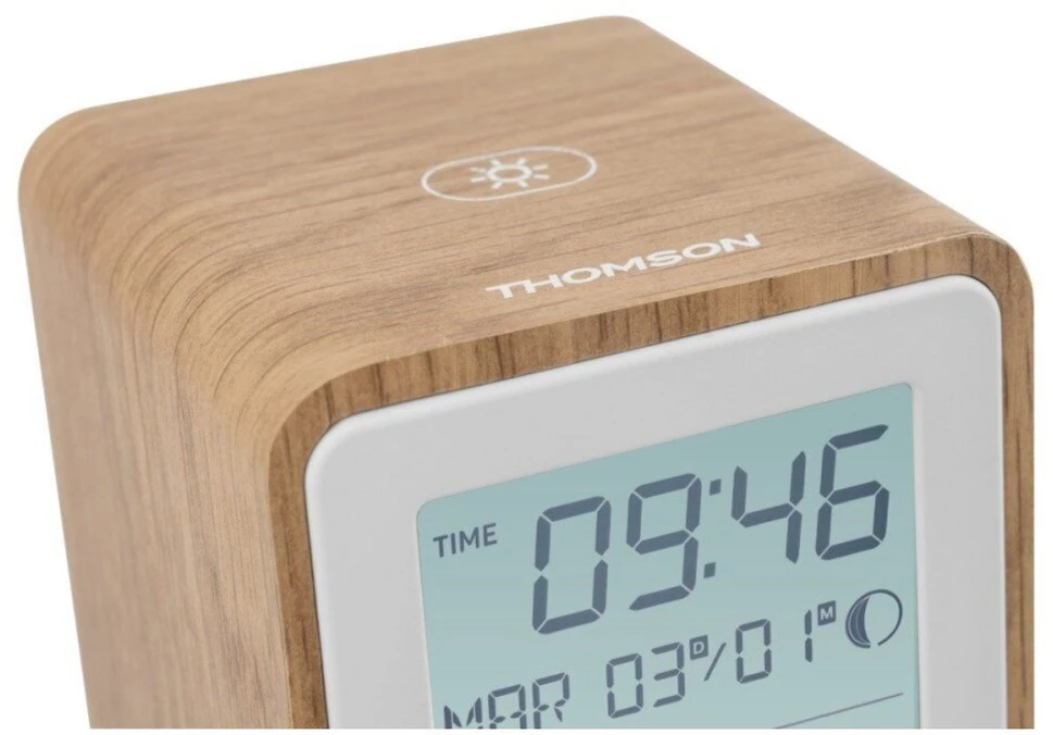 Thomson WS102TWH meteorologinės stotelės su „Bluetooth“ garsiakalbiu ir FM radiju