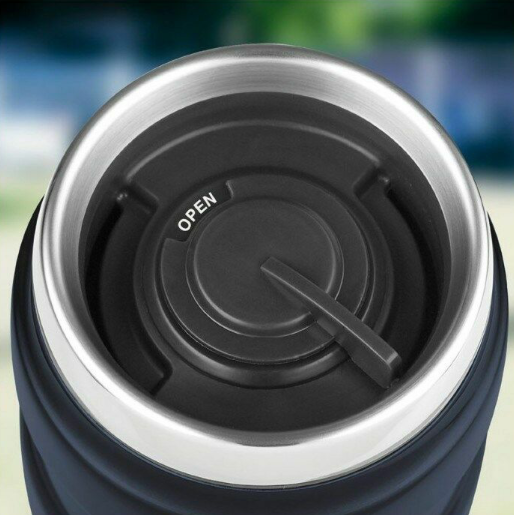 THERMOS 470 ml waterproof thermos mug - metallic pilkas