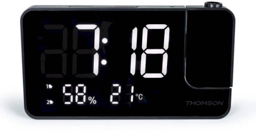 Thomson CP100T Digital clock radio with FM radio and alarm functions