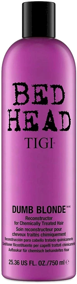 Tigi Bed Head Dumb Skirtas šviesiems plaukams Reconstructor atstatomasis kondicionierius, 750 ml