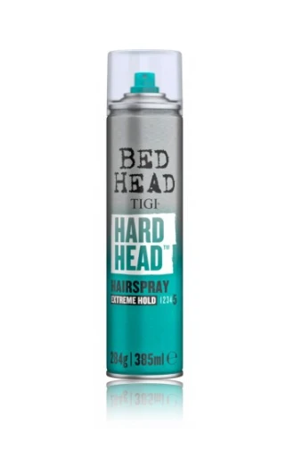 Tigi Bed Head Tigi Bad Head Hard Head Hairspray stiprios fiksacijos plaukų lakas, 385 ml