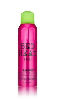 Tigi Bed Head Headrush Superfine Shine Purškiklis plaukų priemonė suteikianti spindesio 200ml