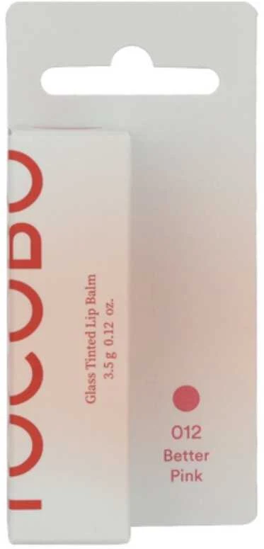 Tocobo Glass Tinted Lūpų balzamas #012 Better Rožinė, 3.5 g