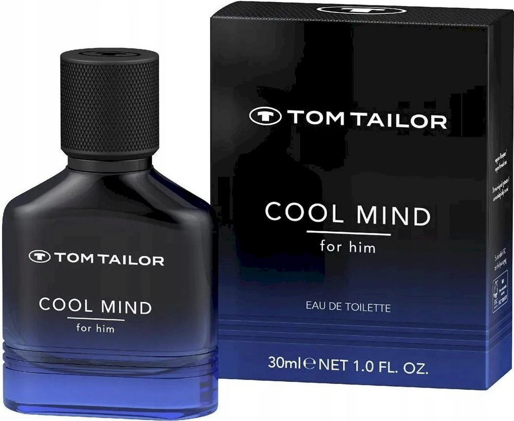 Tom Tailor Cool Mind EDT tualetinis vanduo vyrams, 30 ml