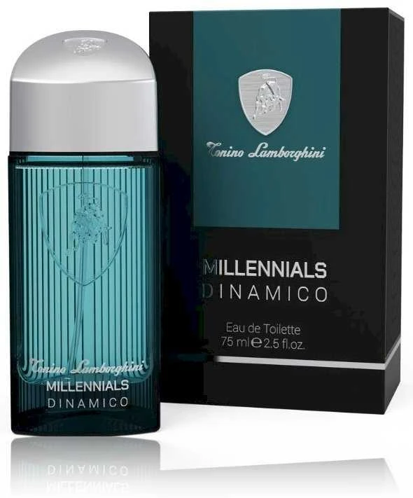 Tonino Lamborghini Lamborghini Millennials Dinamico EDT tualetinis vanduo vyrams, 75 ml