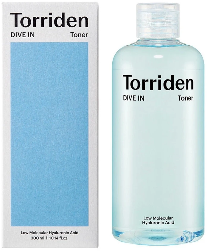 „Torriden Dive In“ mažos molekulinės masės hialurono rūgšties tonikas, 300 ml