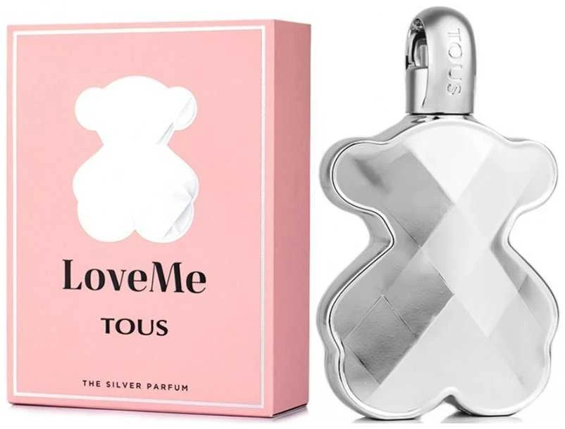 "Tous Loveme The Sidabrinis Parfum" kvepalų purškalas 90ml