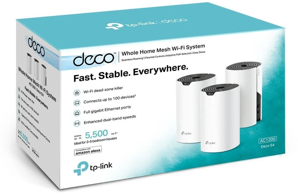 Maršrutizatorius TP-Link Deco S4 (3-Pack)