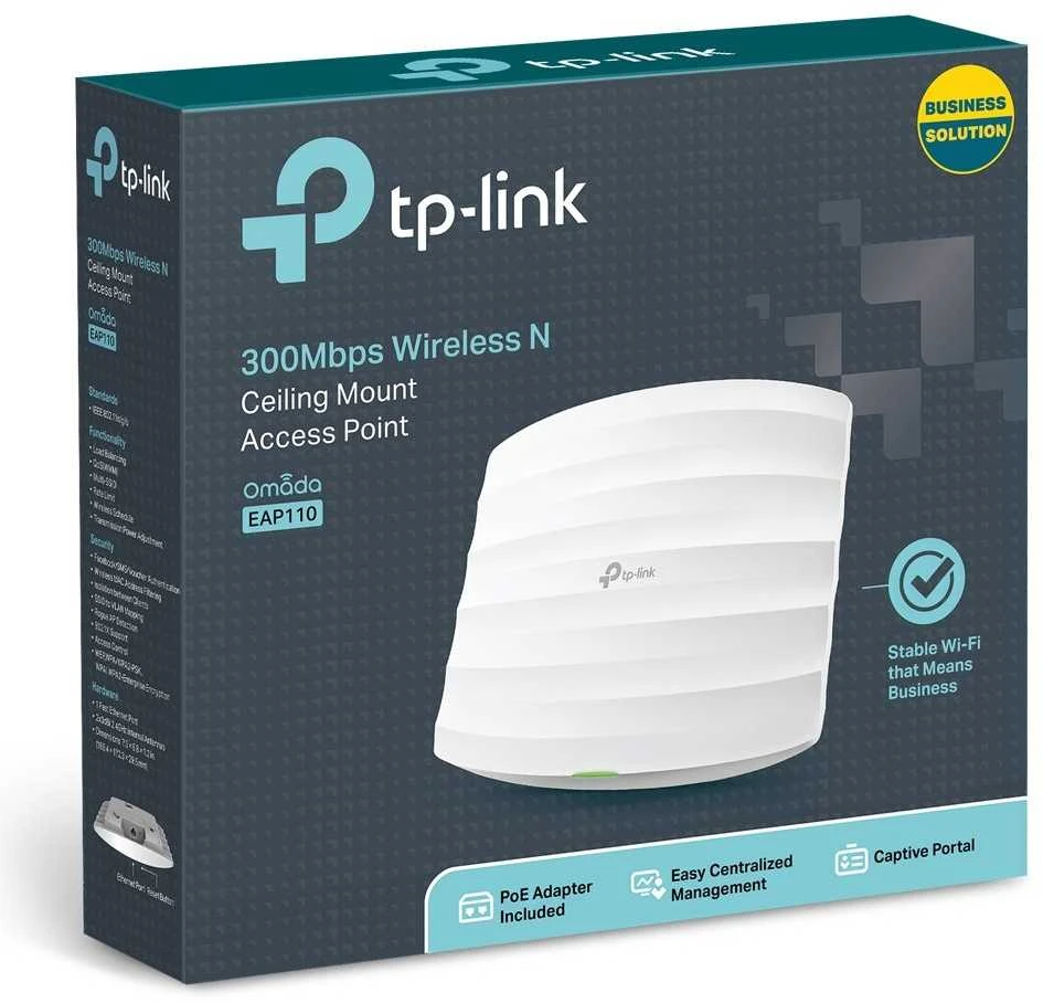 Maršrutizatorius TP-LINK 300Mbps belaidis N lubinis/sieninis prieigos taškas QCOM 300Mbps esant 2.4Ghz