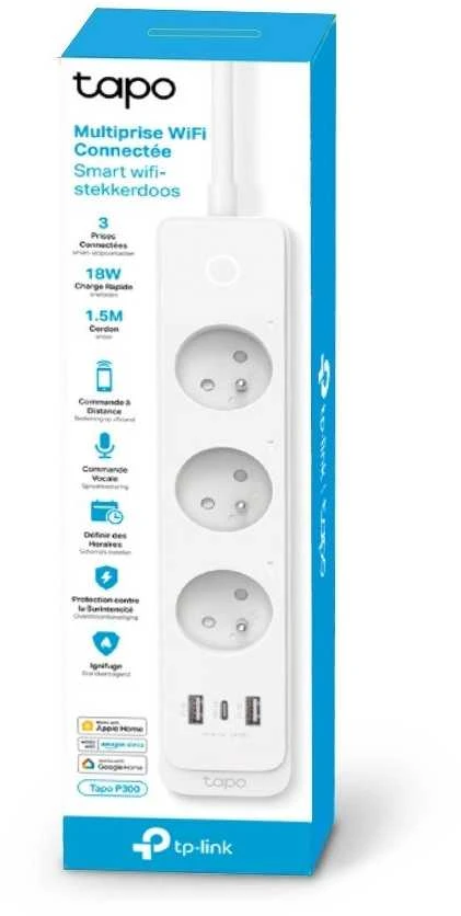 TP-LINK TP-LINK išmanusis „Wi-Fi“ maitinimo blokas TAPO P300 (TAPO P300)