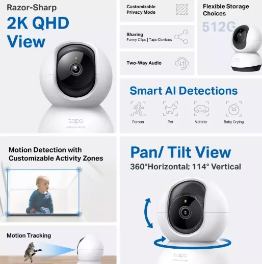 TP-LINK TPLINK IP-Kamera IPKamera Tapo C220 (TAPO C220)