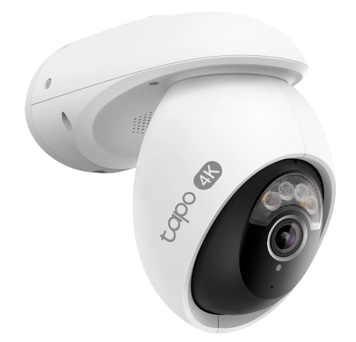 TP-LINK | Pakreipiama/sukama apsaugos Wi-Fi kamera | Tapo C560WS | Kupolinė | 8 MP | 4 mm / F1.6 | H.264 | „Micro SD“, maks. 512 GB