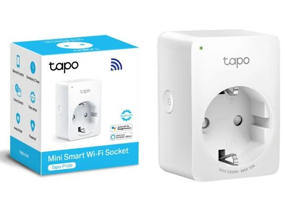 TP-LINK Tapo P100 išmanusis kištukas Balta 2300 W