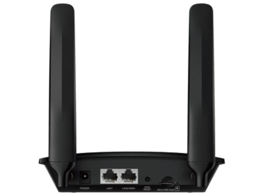 Maršrutizatorius TP-LINK | 4G LTE priedai | TL-MR100 | 802.11n | 300 Mbit/s | 10/100 Mbit/s | Ethernet LAN (RJ-45) jungle 2 | Tinklelio atramos Nr. | MU-MiMO Nr. | 4G | Antenos tipas 2xNuimamos išorinės antenos