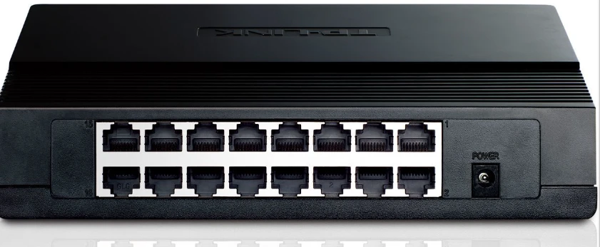 Maršrutizatorius TP-LINK 16 prievadų 10/100 Mbps komutatorius darbalaukio