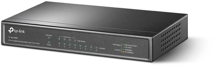 Šakotuvas Komutatorius TP-Link / TL-SG1008P
