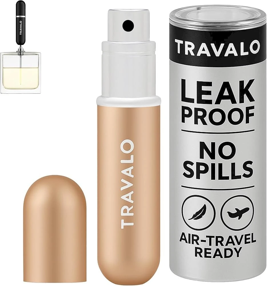 Travalo Classic HD Mėlyna pildomas kvepalų buteliukas (atomaizeris), 5 ml