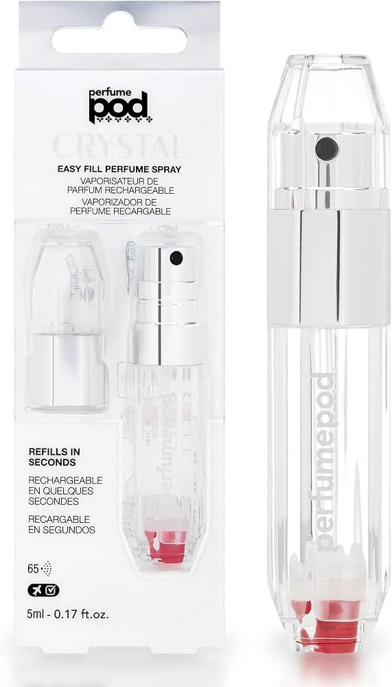 Travalo Perfume Pod Atom Baltas pildomas kvepalų buteliukas (atomaizeris), 5 ml