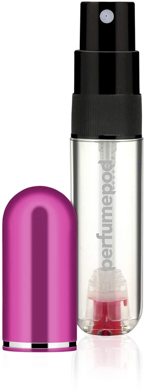 Travalo Perfume Pod Pure Hot Rožinė pildomas kvepalų buteliukas (atomaizeris), 5 ml