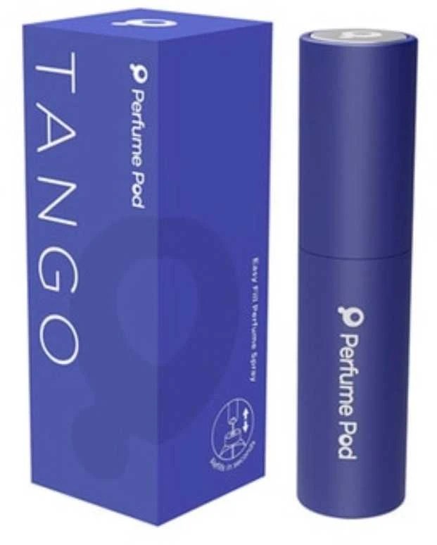 Travalo Perfume Pod Tango Dark Mėlyna pildomas kvepalų buteliukas (atomaizeris), 5 ml