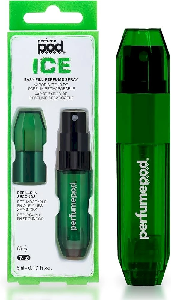 Travalo Perfume Pod Tango Light Žalias pildomas kvepalų buteliukas (atomaizeris), 5 ml