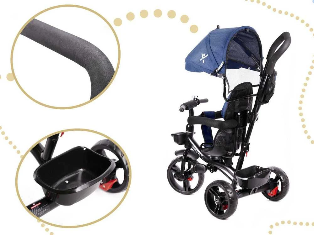 Trike Fix Triratis Fix Lite tamsiai mėlynas