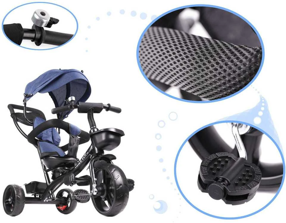 Trike Fix Triratis Fix Lite tamsiai mėlynas