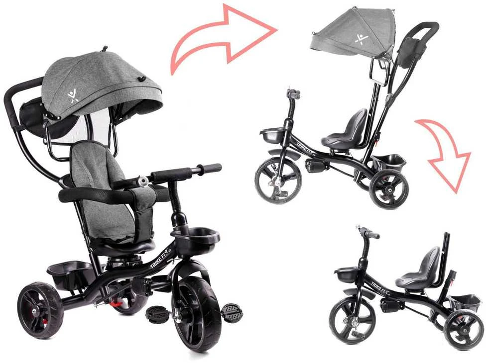 Trike Fix Triratis Fix Lite triratis pilkos spalvos