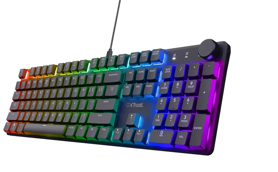 TRUST GXT 866 TORIX RGB mechaninė klaviatūra