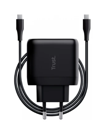 Trust MAXO 45W įkroviklis su integruotu USB-C laidu