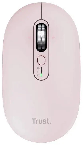 Pelė Trust Seron Hyperscroll Slim rožinė (26206)