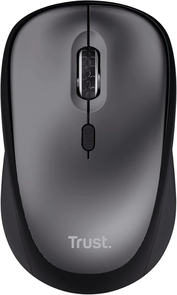 Pelė Trust YVI+ tyli juoda (25512)