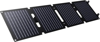 TRUST Saulės skydelis ZUNY 20W, nešiojamas, 1xUSB-A, 1xUSB-C