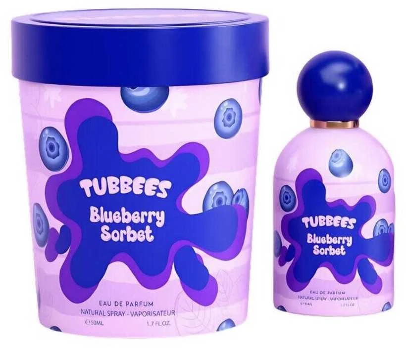 Grandeur Tubbees Blueberry Sorbet EDP parfumuotas vanduo unisex, 50 ml